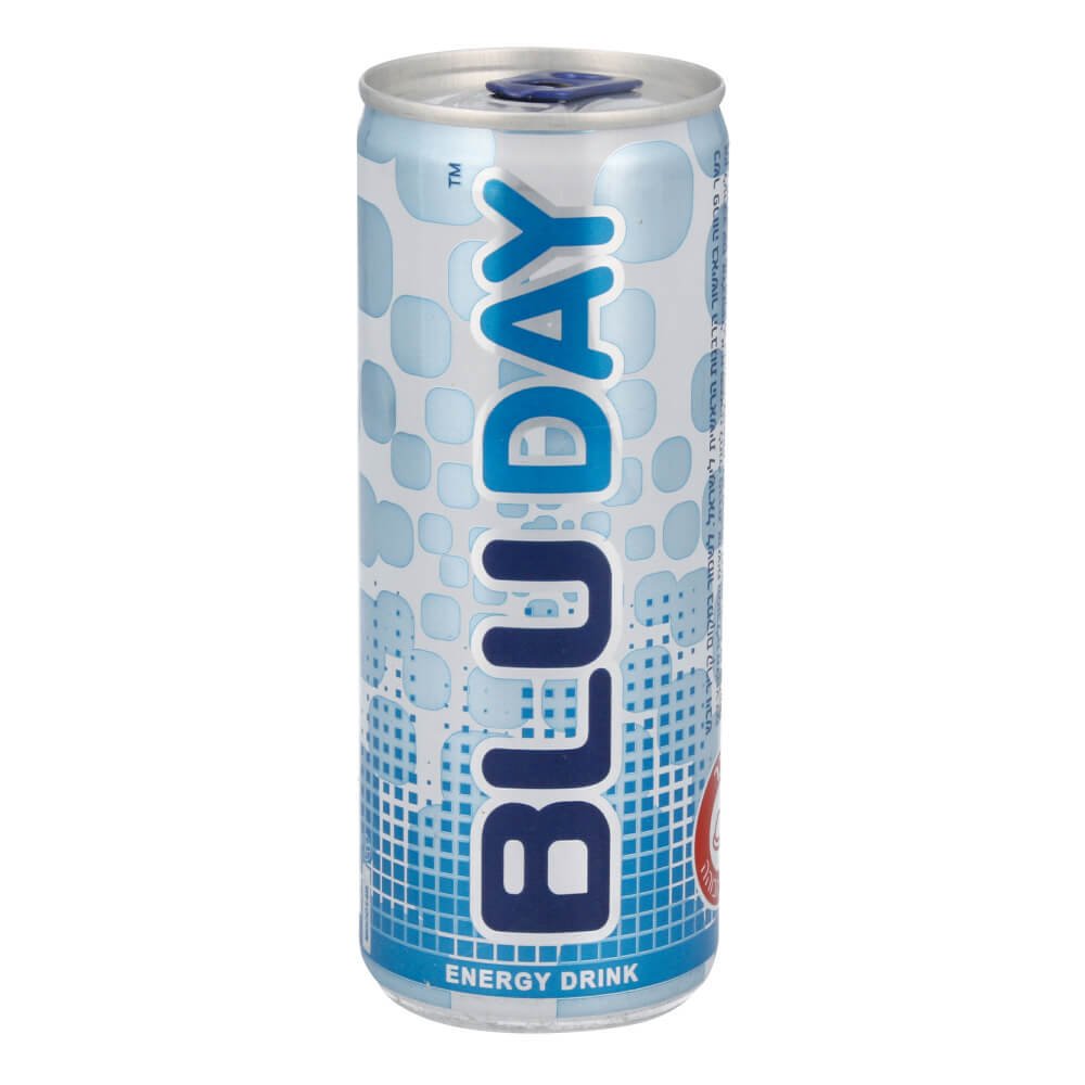 משלוח 5 פחיות בלו דיי משקה אנרגיה - BLU Day באר שבע